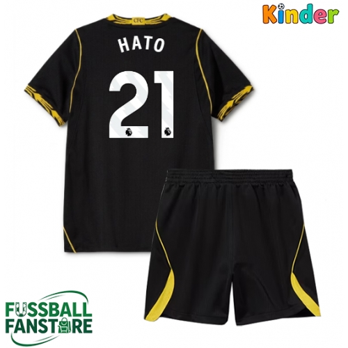 Chelsea Jorrel Hato #21 Replik Auswärtstrikot Kinder 2026-27 Kurzarm (+ Kurze Hosen)